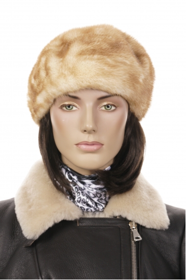 Шапка женская из норки